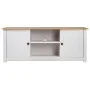 Mueble para TV madera de pino estilo Panamá blanco 120x40x50 cm de vidaXL, Muebles TV - Ref: Foro24-282672, Precio: 175,97 €,...