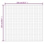 Gewichtsdecke aus hellcremefarbenem Stoff, 220 x 235 cm, 15 kg von , Decken - Ref: Foro24-350765, Preis: 118,85 €, Rabatt: %