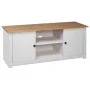 Mueble para TV madera de pino estilo Panamá blanco 120x40x50 cm de vidaXL, Muebles TV - Ref: Foro24-282672, Precio: 175,97 €,...