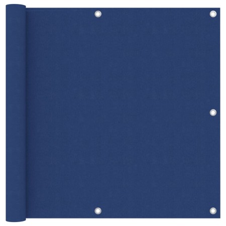Toldo para balcón tela oxford azul 90x300 cm