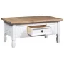 Corona Range coffee table white Mexican pine 100x55x45 cm by vidaXL, Coffee table - Ref: Foro24-282626, Price: 105,51 €, Disc...