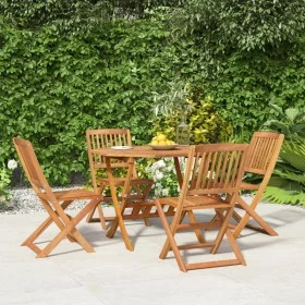 5-piece solid acacia wood garden dining set by , Garden sets - Ref: Foro24-3152902, Price: 258,24 €, Discount: %