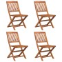 5-teiliges Garten-Esszimmerset aus massivem Akazienholz von , Gartensets - Ref: Foro24-3152902, Preis: 279,63 €, Rabatt: %