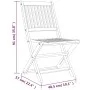 5-teiliges Garten-Esszimmerset aus massivem Akazienholz von , Gartensets - Ref: Foro24-3152902, Preis: 273,24 €, Rabatt: %