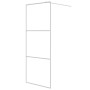 ESG Glasduschwand transparent weiß 80x195 cm von , Duschwände und Duschwände - Ref: Foro24-152120, Preis: 144,06 €, Rabatt: %