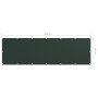 Dunkelgrüne Oxford-Stoff-Balkonmarkise 90x300 cm von , Sonnenschirme - Ref: Foro24-135000, Preis: 18,50 €, Rabatt: %