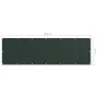 Toldo para balcón tela oxford verde oscuro 90x300 cm de , Sombrillas - Ref: Foro24-135000, Precio: 18,90 €, Descuento: %