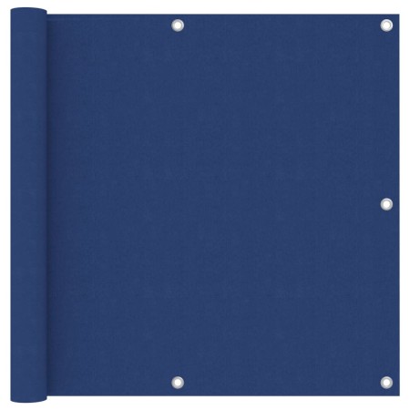 Balcony awning in blue Oxford fabric, 90x500 cm. by , Umbrellas - Ref: Foro24-135014, Price: 24,51 €, Discount: %