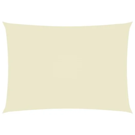 Rectangular cream-colored Oxford fabric sail shade 2x4.5 m by , Umbrellas - Ref: Foro24-135203, Price: 36,66 €, Discount: %