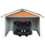Galvanized steel lawnmower shed in brown, 92x97x63 cm by , Sheds - Ref: Foro24-150910, Price: 63,45 €, Discount: %
