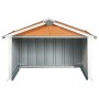 Galvanized steel lawnmower shed in brown, 92x97x63 cm by , Sheds - Ref: Foro24-150910, Price: 69,05 €, Discount: %