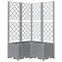 Hellgraues Pflanzgefäß aus PP 80x80x136 cm von , Töpfe und Pflanzgefäße - Ref: Foro24-153276, Preis: 112,74 €, Rabatt: %