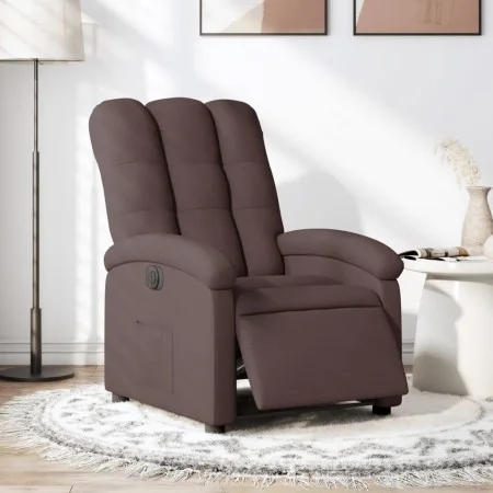 Elektrischer Relaxsessel dunkelbrauner Stoff von , Sessel - Ref: Foro24-3204073, Preis: 244,58 €, Rabatt: %