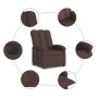 Elektrischer Relaxsessel dunkelbrauner Stoff von , Sessel - Ref: Foro24-3204073, Preis: 236,34 €, Rabatt: %