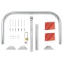 ProPlus Parking barrier with lock by ProPlus, Alarm and locking systems - Ref: Foro24-424699, Price: 65,26 €, Discount: %
