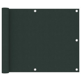 Balcony awning dark green oxford fabric 75x300 cm by , Umbrellas - Ref: Foro24-134996, Price: 16,12 €, Discount: %