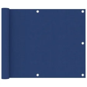 Toldo para balcón de tela oxford azul 75x300 cm de , Sombrillas - Ref: Foro24-135008, Precio: 19,28 €, Descuento: %