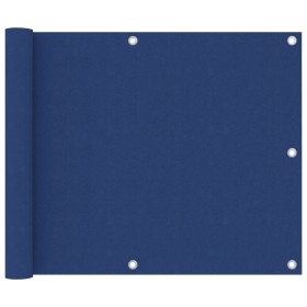 Toldo para balcón de tela oxford azul 75x300 cm de , Sombrillas - Ref: Foro24-135008, Precio: 19,71 €, Descuento: %