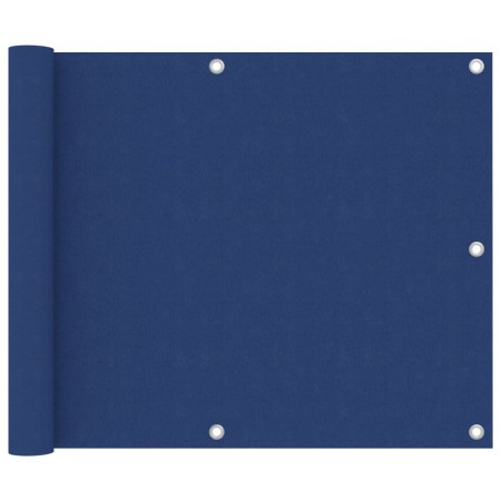 Toldo para balcón de tela oxford azul 75x300 cm de , Sombrillas - Ref: Foro24-135008, Precio: 19,71 €, Descuento: %