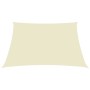 Rectangular sail awning Oxford fabric cream color 2x3 m by , Umbrellas - Ref: Foro24-135200, Price: 22,00 €, Discount: %