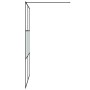 Schwarze, halbmattierte Duschwand aus ESG-Glas, 140 x 195 cm von , Duschwände und Duschwände - Ref: Foro24-152109, Preis: 206...