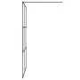 Schwarze, halbmattierte Duschwand aus ESG-Glas, 140 x 195 cm von , Duschwände und Duschwände - Ref: Foro24-152109, Preis: 206...