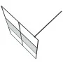 Schwarze, halbmattierte Duschwand aus ESG-Glas, 140 x 195 cm von , Duschwände und Duschwände - Ref: Foro24-152109, Preis: 206...