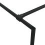 Schwarze, halbmattierte Duschwand aus ESG-Glas, 140 x 195 cm von , Duschwände und Duschwände - Ref: Foro24-152109, Preis: 206...