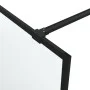 Duschwand aus schwarz gefrostetem ESG-Glas, 140 x 195 cm von , Duschwände und Duschwände - Ref: Foro24-152114, Preis: 223,80 ...