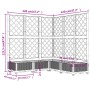 Pflanzgefäß mit Gitter PP hellgrau 120x120x121,5 cm von , Töpfe und Pflanzgefäße - Ref: Foro24-153277, Preis: 154,59 €, Rabat...