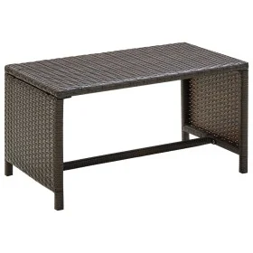 Brown synthetic rattan coffee table 70x40x38 cm by , Coffee table - Ref: Foro24-46393, Price: 49,92 €, Discount: %