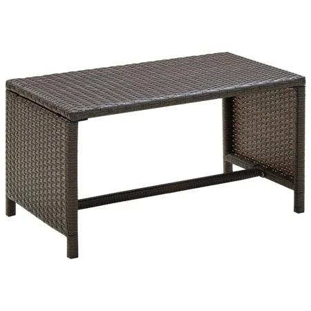 Brown synthetic rattan coffee table 70x40x38 cm by , Coffee table - Ref: Foro24-46393, Price: 49,92 €, Discount: %