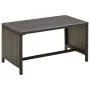 Brown synthetic rattan coffee table 70x40x38 cm by , Coffee table - Ref: Foro24-46393, Price: 49,92 €, Discount: %