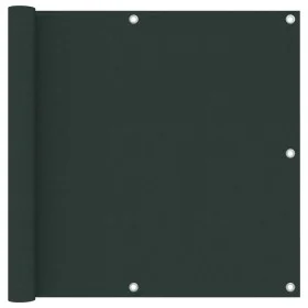 Balkonmarkise dunkelgrüner Oxfordstoff 90x600 cm von , Sonnenschirme - Ref: Foro24-135003, Preis: 36,83 €, Rabatt: %