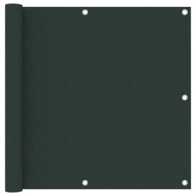 Toldo para balcón tela oxford verde oscuro 90x600 cm de , Sombrillas - Ref: Foro24-135003, Precio: 37,78 €, Descuento: %