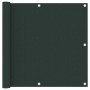 Balkonmarkise dunkelgrüner Oxfordstoff 90x600 cm von , Sonnenschirme - Ref: Foro24-135003, Preis: 37,78 €, Rabatt: %
