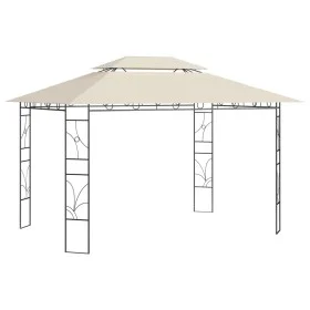 Cremefarbener Pavillon 4x3x2,7 m 160 g/m² von , Zelte und Pavillons - Ref: Foro24-313915, Preis: 218,95 €, Rabatt: %