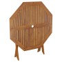 Mesa de jardín plegable madera maciza de acacia 90x75 cm de , Mesas de jardín - Ref: Foro24-319672, Precio: 106,82 €, Descuen...