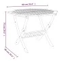 Mesa de jardín plegable madera maciza de acacia 90x75 cm de , Mesas de jardín - Ref: Foro24-319672, Precio: 104,35 €, Descuen...