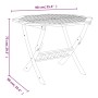 Mesa de jardín plegable madera maciza de acacia 90x75 cm de , Mesas de jardín - Ref: Foro24-319672, Precio: 106,82 €, Descuen...