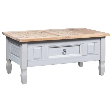Corona Range Kaffeetisch aus mexikanischer Kiefer in Grau, 100x55x44 cm. von vidaXL, Couchtisch - Ref: Foro24-282625, Preis: ...