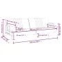 Rosafarbenes Samtschlafsofa mit Armlehnen von , Sofas - Ref: Foro24-351897, Preis: 261,37 €, Rabatt: %