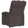 Sillón eléctrico reclinable elevable de tela marrón oscuro de , Sillones - Ref: Foro24-3204121, Precio: 328,06 €, Descuento: %