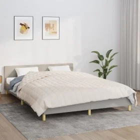 Light cream-colored weighted blanket, 200x230 cm, 13 kg. by , Blankets - Ref: Foro24-3154824, Price: 92,30 €, Discount: %