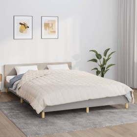 Manta con peso tela color crema claro 220x240 cm 11 kg de , Mantas - Ref: Foro24-3154826, Precio: 109,35 €, Descuento: %