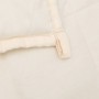Light cream-colored weighted blanket 220x240 cm 11 kg by , Blankets - Ref: Foro24-3154826, Price: 109,35 €, Discount: %