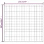 Gewichtsdecke aus leichtem cremefarbenem Stoff 220x240 cm 11 kg von , Decken - Ref: Foro24-3154826, Preis: 102,33 €, Rabatt: %
