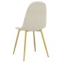 Esszimmerstühle 6 Einheiten cremeweißer Samt von , Essstühle - Ref: Foro24-3082879, Preis: 393,65 €, Rabatt: %