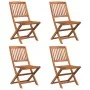 5-piece solid acacia wood garden dining set by , Garden sets - Ref: Foro24-3152898, Price: 290,86 €, Discount: %