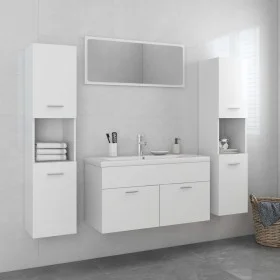 Badmöbel-Set aus weißem Holzwerkstoff von , Badezimmermöbel - Ref: Foro24-3071513, Preis: 405,91 €, Rabatt: %